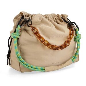 Rotunda Sant Hobo Bag in Beige
